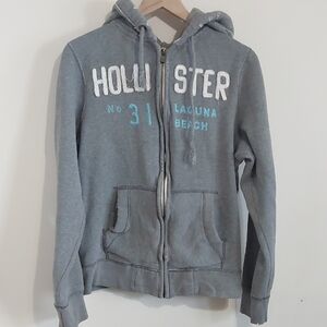 Y2K Hollister Zip Hoodie